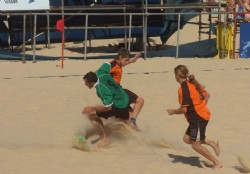 Vuelven los goles a playa Pocitos