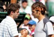La lesin de Simon le dio el pase libre a las semifinales a Federer