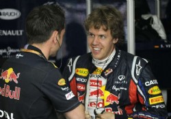 Vettel domina primer d�a de ensayos en China