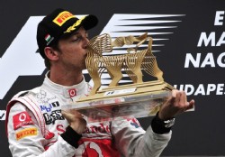 Button gan el Gran Premio de Hungra