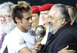 Neymar viene a Uruguay a levantar el premio