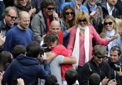 Toni Nadal tras el t�tulo de Rafa