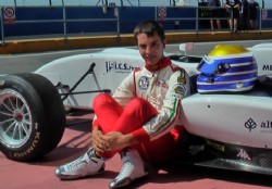 Un uruguayo en lo alto del podio