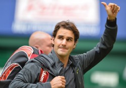 Federer es semifinalista