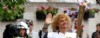 El "Pibe" Carlos Valderrama se dio el gusto de portar la antorcha