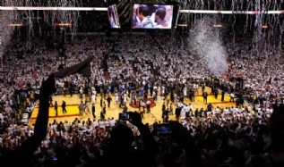 Vea el video de los Heat festejando