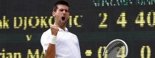 Federer y Djokovic est�n en semifinales