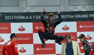 Mark Webber gan� en Silverstone