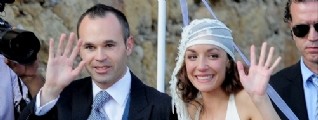 Iniesta se cas� en el Castillo de Tamarit