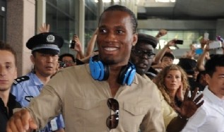 As� lleg� Drogba a China