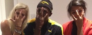 Bolt de fiesta en Londres