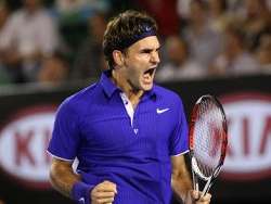 Federer est enchufado