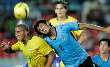 Uruguay puso ganas, Brasil las figuras