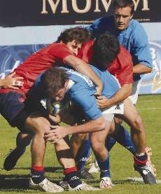 Uruguay entrena con los mejores