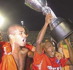 Nacional, el campen coraje