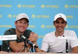 Armstrong preparado para ser escolta si Contador es ms fuerte