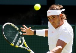 Nadal brill� en el c�sped de Wimbledon