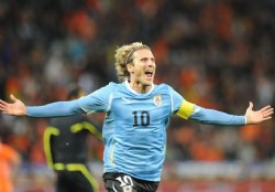 Forl�n hizo el mejor gol del Mundial