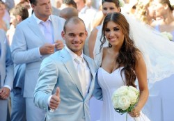 Tras el Mundial, Sneijder cambi� de equipo