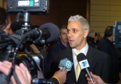 "Vi en la televisi�n que la jugada fue grotesca"