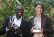 Keniano David Rudisha y croata Blanka Vlasic, atletas del a�o