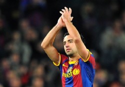 Xavi es el jugador con m�s partidos en Barcelona