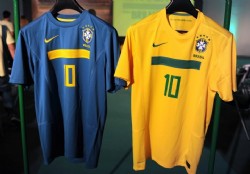 La camiseta de Brasil lucir� una franja