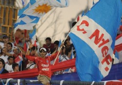 Esta hinchada gan� su partido