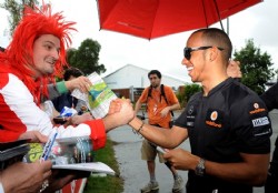 Hamilton le puso sal