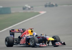 Vettel gana hasta en las "pr�cticas"