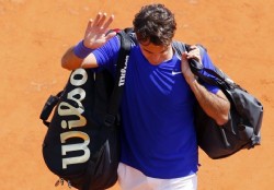 Federer se qued� en cuartos
