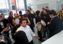 Charter: 60 hinchas se quedaron sin viajar