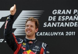 Gan� Vettel; est� robado