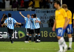 "�Final del Mundial? Argentina 2-0 Brasil"