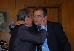 Se encontraron, �se despidieron?