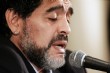 Maradona sufre heridas leves en accidente automovil�stico