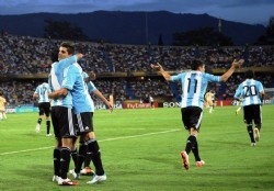 Argentina elimin� a Egipto con dos de Lamela