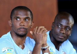 Samuel Etoo  se acerca al Anzhi