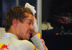 Vettel domin� los ensayos de Monza