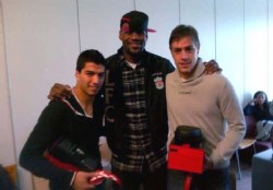 Coates y Surez estuvieron con LeBron