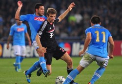 Bayern Munich y Napoli empataron