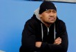 Lomu visit� la pr�ctica de Australia