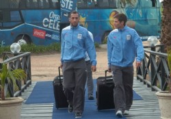 Las cenizas casi sacan a Uruguay del f�tbol