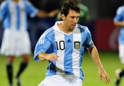 Messi, el de carne y hueso