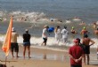 Desafiando a las olas