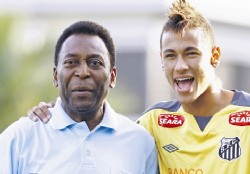 "Neymar como Maradona, Messi como Pel"