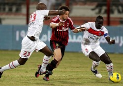 Milan gan� en el estreno de Ancelotti