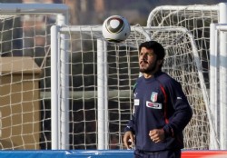 Gattuso tiene un nuevo problema en el ojo