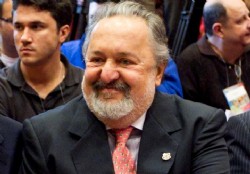 Un santista de ley quiso estar hoy en Montevideo