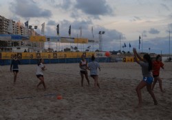 La playa Pocitos recibe desde hoy al handball